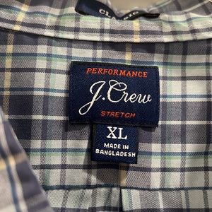 J Crew Full Sleeve Cotton Blend Shirt Size XL Brand New with Tags